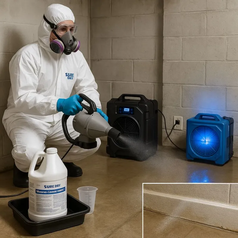 Sanitization and Odor Removal process in Kenwood, OK