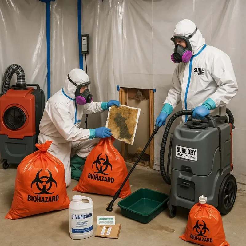 Contaminated Water Handling Protocols process in Kenwood, OK