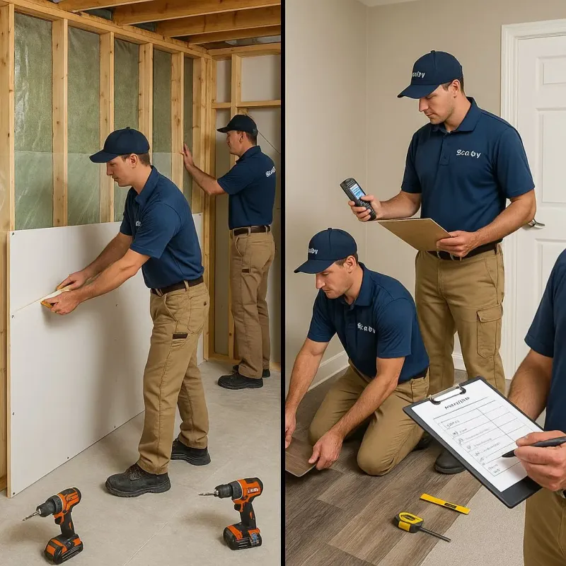 Repairs and Reconstruction process in Kenwood, OK